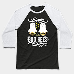 Boo Bees Couples Halloween 2019 Horror Costume Husband Wife Boyfriend Girlfriend Ghost Zombie Baseball T-Shirt